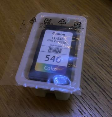 Canon cartridge CL-546