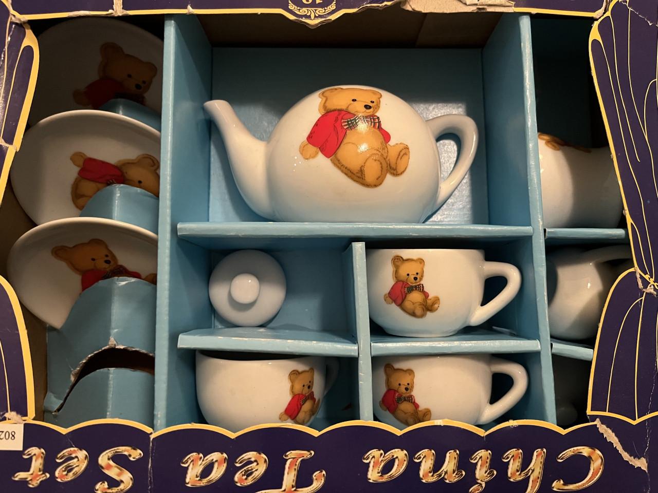 Porseleinen thee set