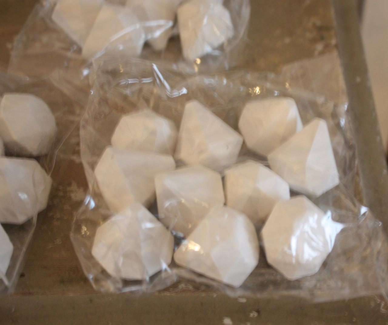 Set van 3 zakjes met stenen diamanten