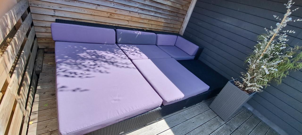 Loungeset Zwart Dutch Outdoor