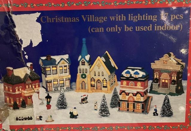 KERSTDORP en kerstdecoraties