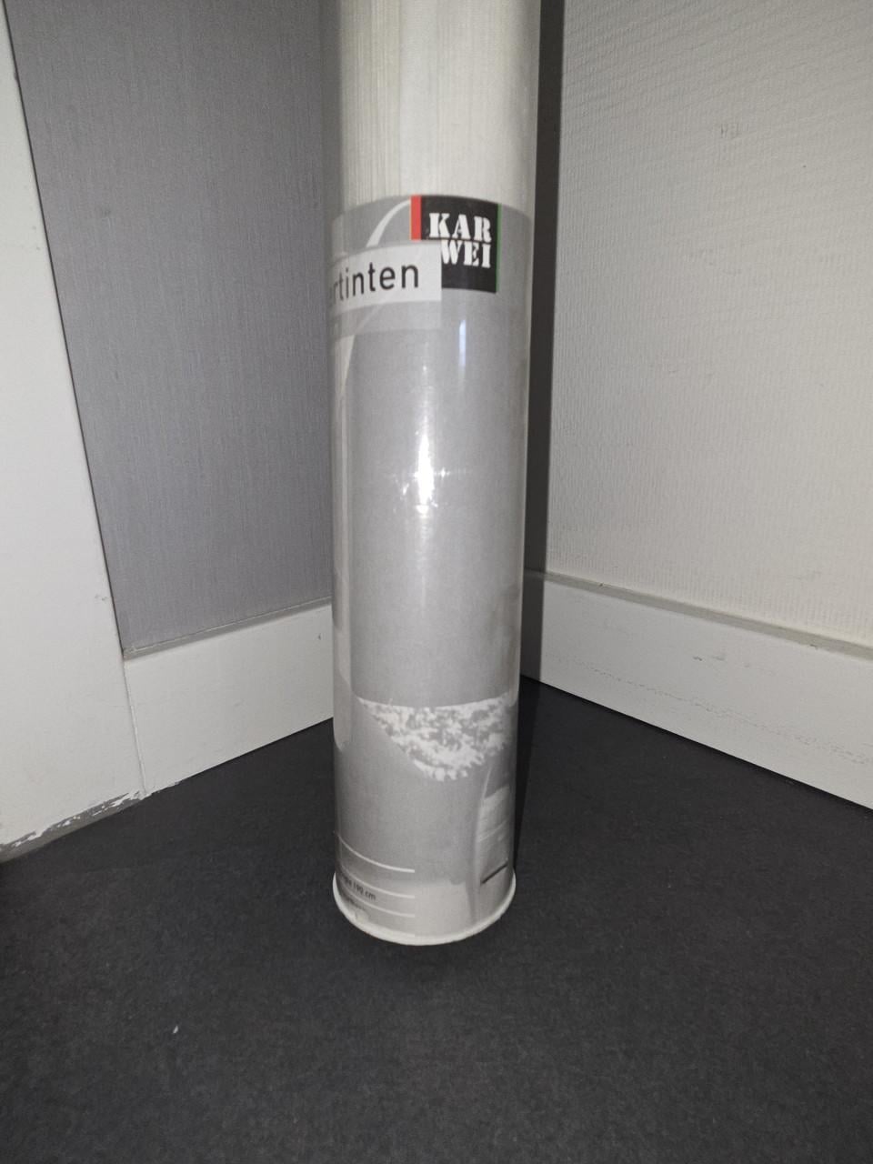 4x KARWEI Rolgordijn  120x190 semi-transparant wit 833