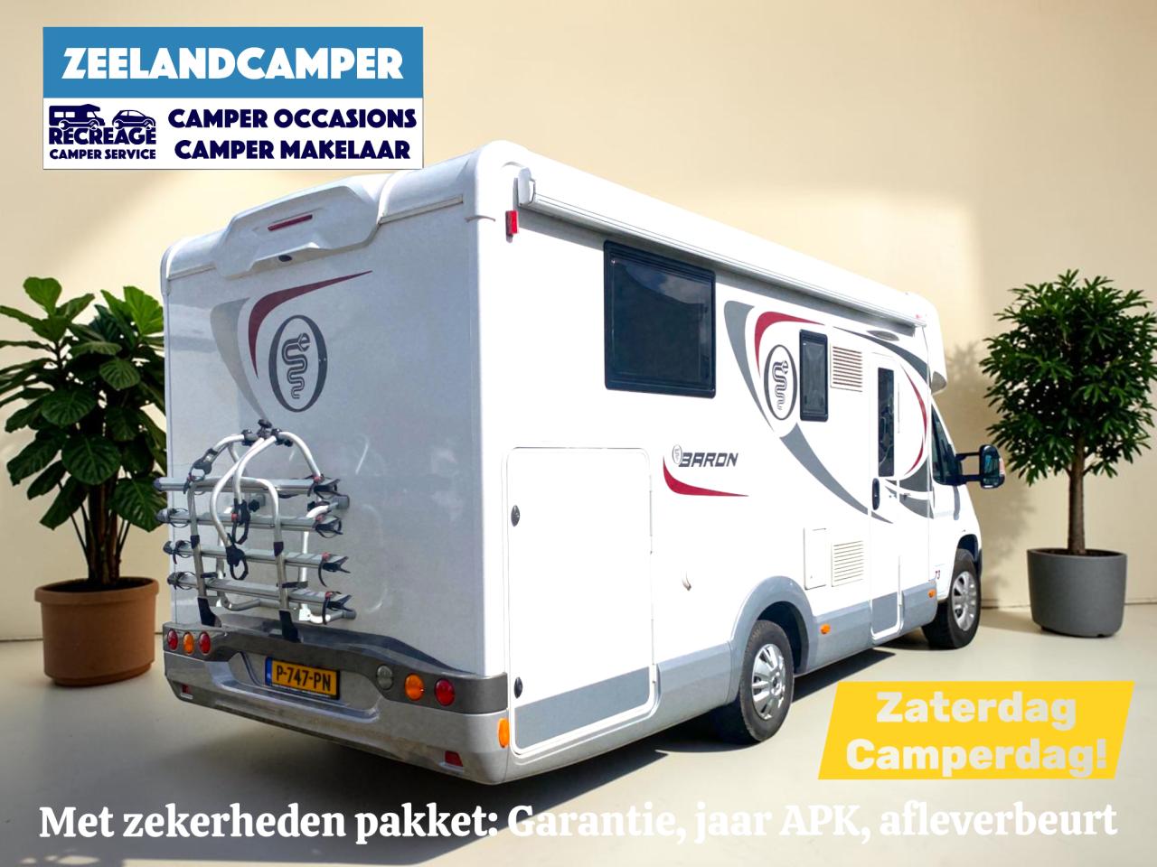 Elnagh Baron 573 - Half-integraal camper. 12 maanden garantie!