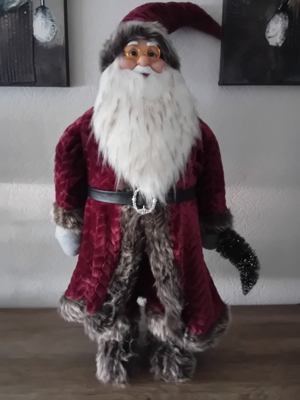 Grote mooie kerstman