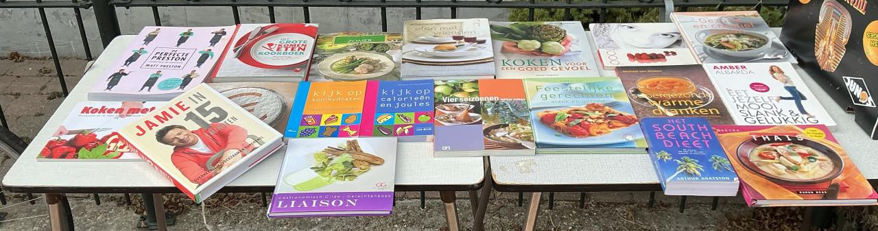Partij kookboeken