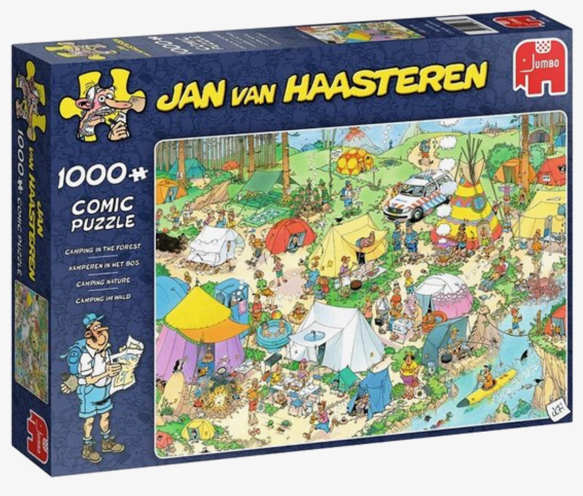 Van Haasteren - kamperen in het bos 🧩