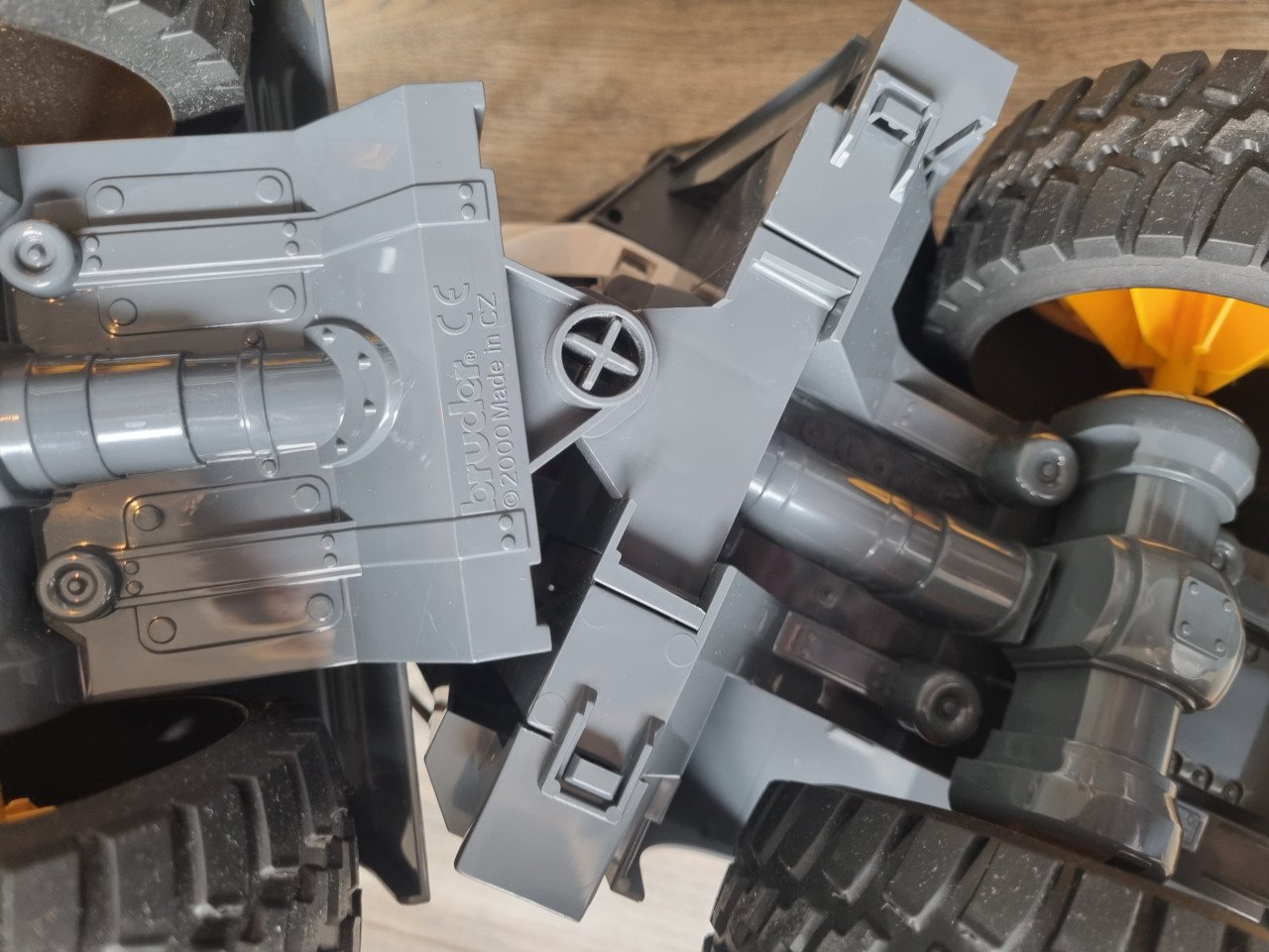 Bruder shovel kraan en graafmachine