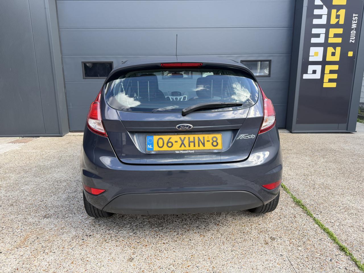 Ford Fiesta 1.25 52KW Trend 5DRS 2012 Blauw Airco Apk Nap