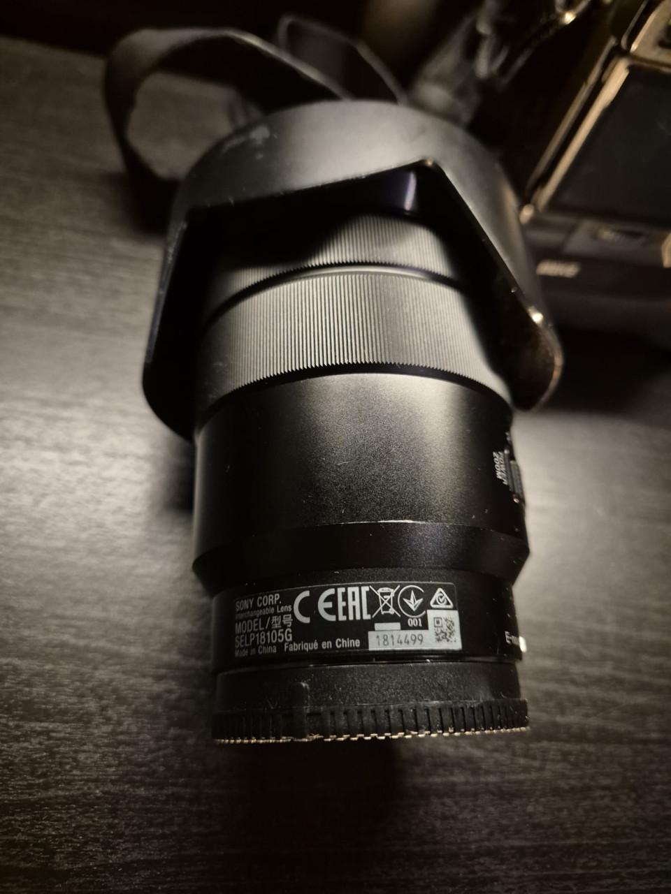 Sony a6500 met SEL18105