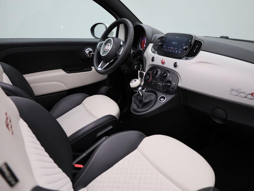 Fiat 500 C 1.0 hybrid star | cabrio | parkeer sensoren | dab | bluetooth | 