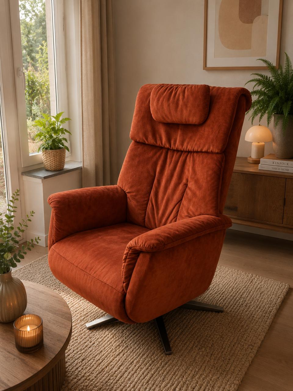 Mooie Prominent elektrisch bedienbare relax fauteuil, 3 motoren