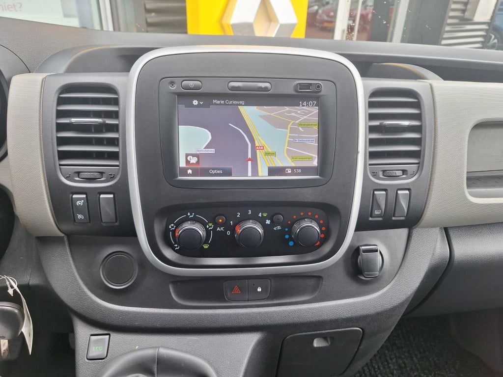 Renault Trafic 1.6 dci t27 l1h1 comfort navi, airco, cruise control, 3-zits