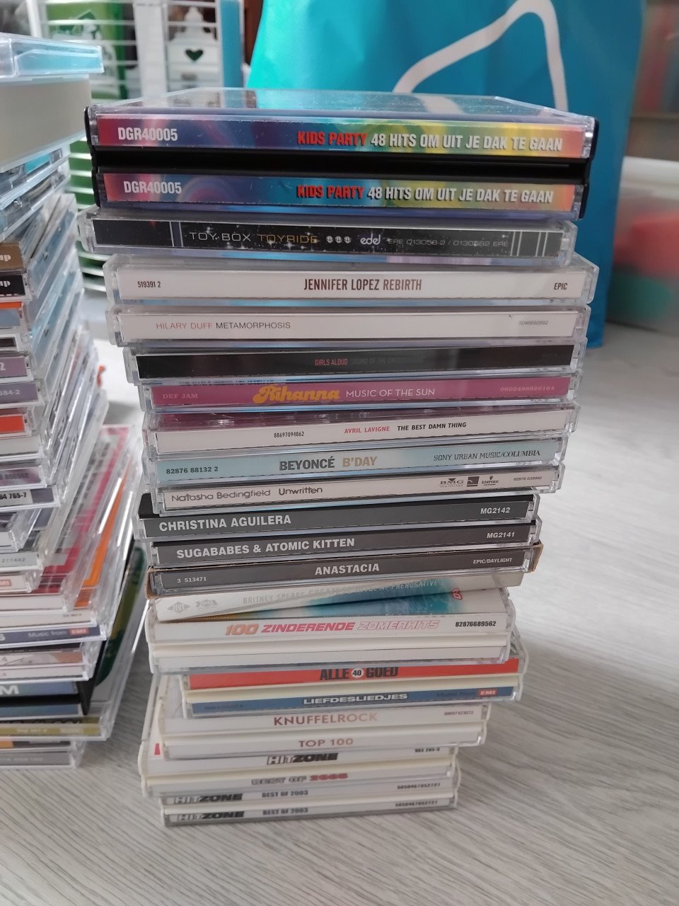 Heel veel cd's en dvd's