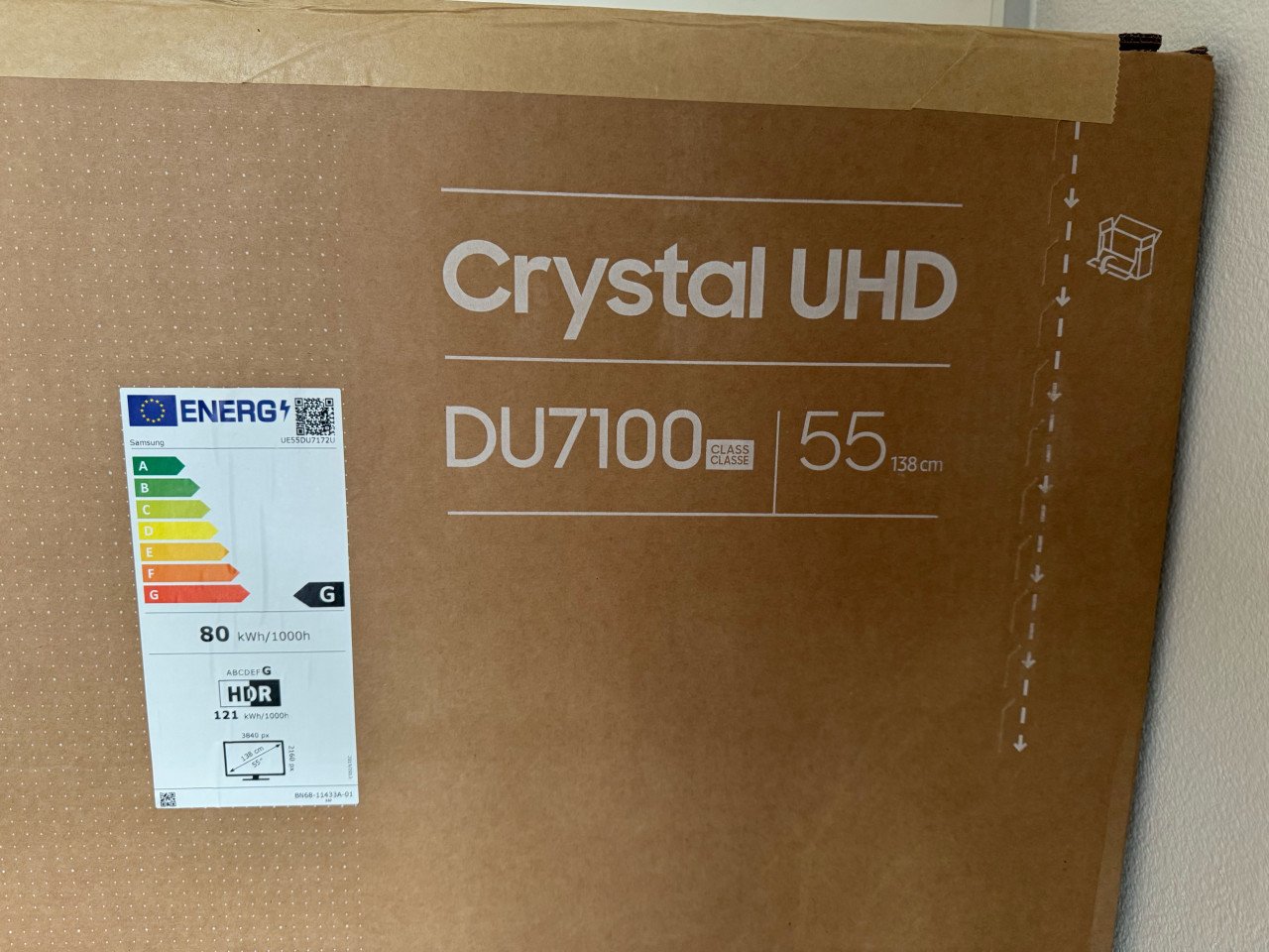 NIEUW! Samsung DU7100 - 55 inch - Crystal UHD