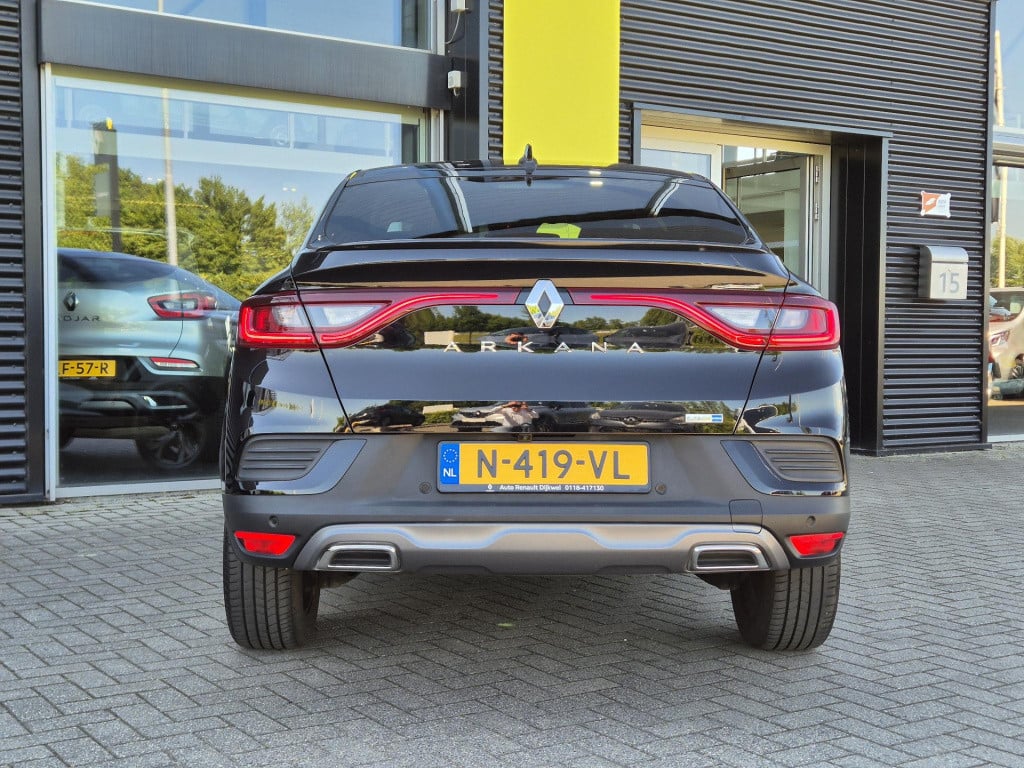 Renault Arkana 1.6 e-tech hybrid 145 r.s. line glazen panoramadak, adaptive