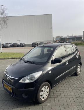 Hyundai i10 1.1 I 5DR 2008 Zwart | NAP | 69.646 KM NAP