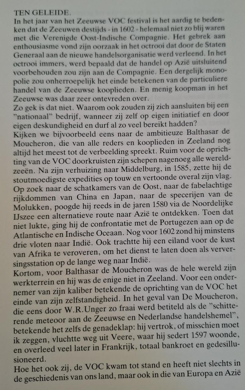 Zeeuwen en de VOG, door Doeke Roos