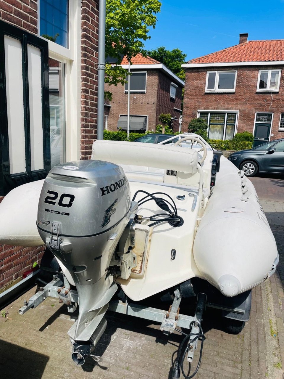Zodiac Yachtline Deluxe 340 met Honda 20pk viertakt en trailer