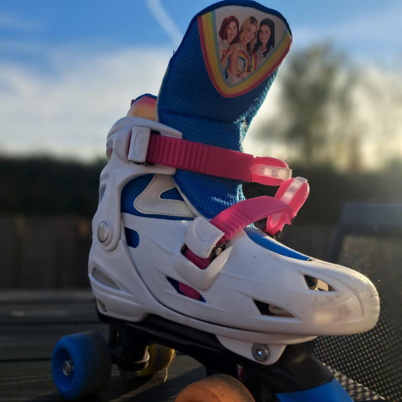 Rolschaatsen meisje