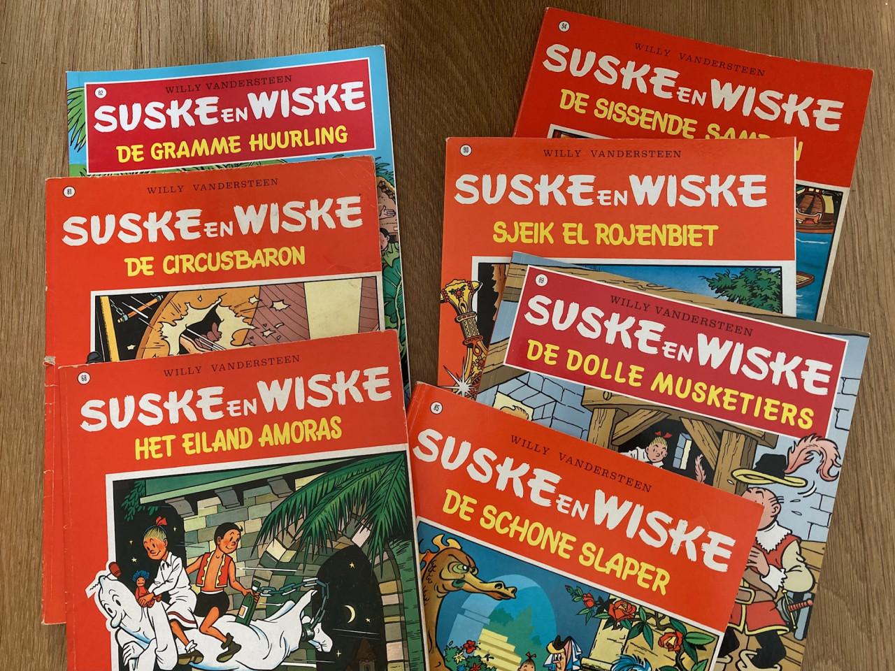 Grote collectie stripboeken