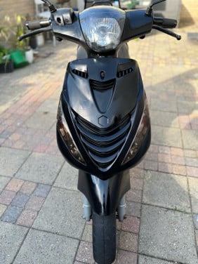 Scooter Piaggio Zip 4 T - geel kenteken