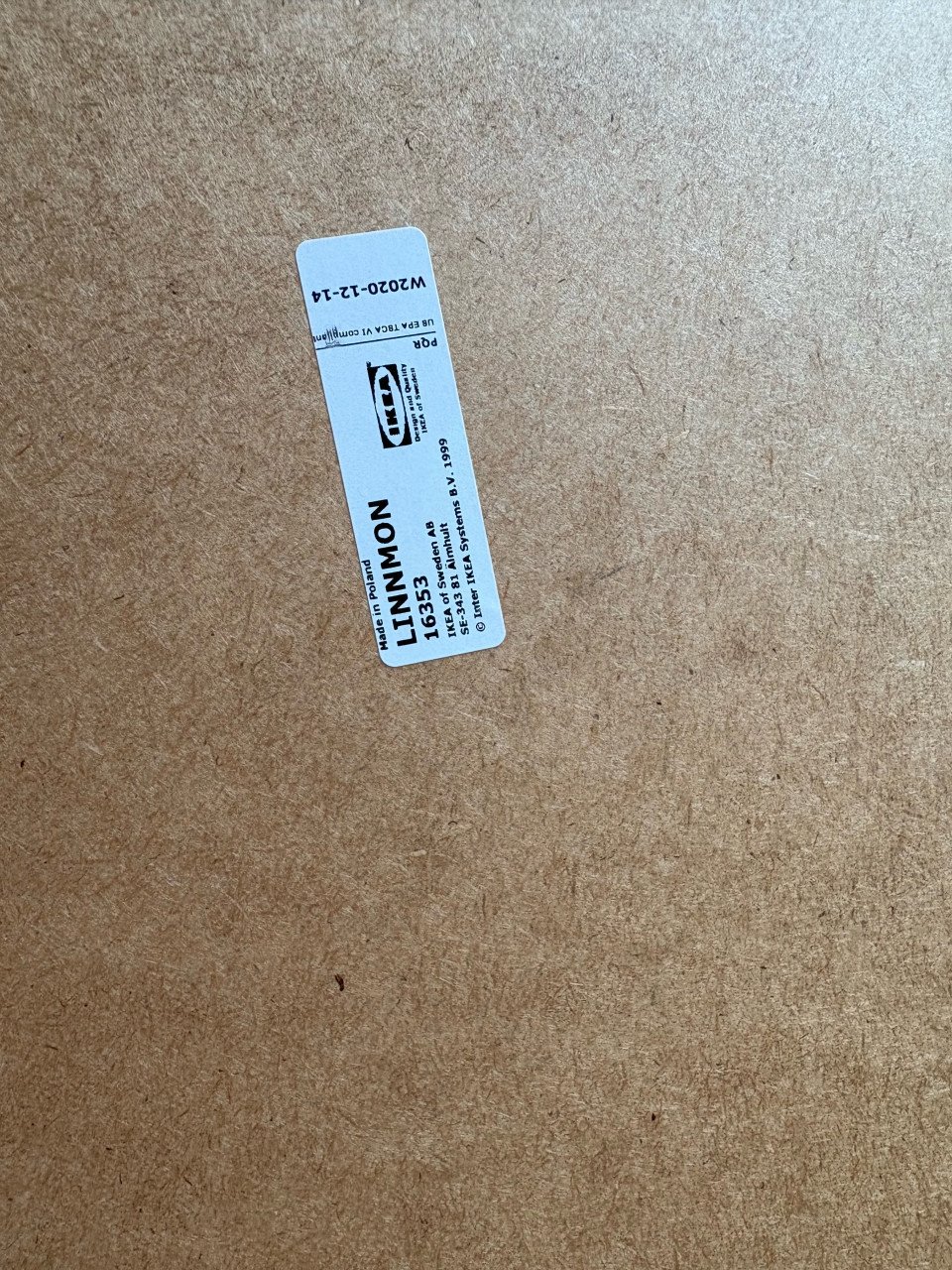 Bureaublad Linnman (100x60), Adils poten (2 st.)