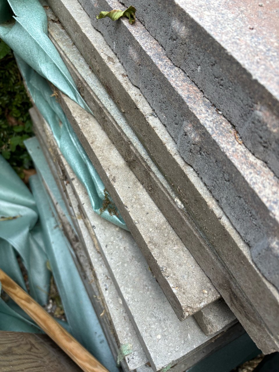 Tuin tegels 60 x60 (17 stuks)