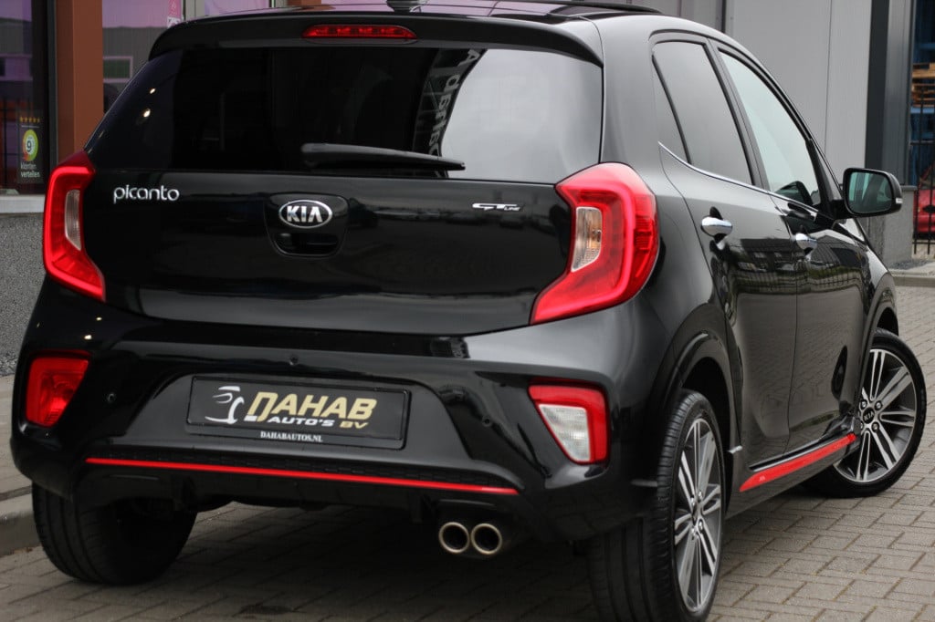 Kia Picanto 1.0 t-gdi gt-line | schuif/kanteldak | leder | applecarplay | b