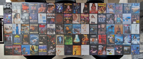 80 dvd's van diverse muzikanten
