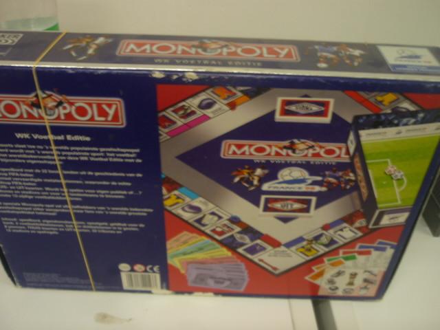 Bord spel MONOPOLY WK Voetbal editie Frankrijk 1998