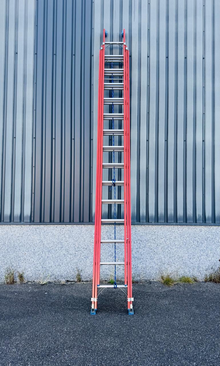 Ladder 2x10 sport kunststof NIEUW
