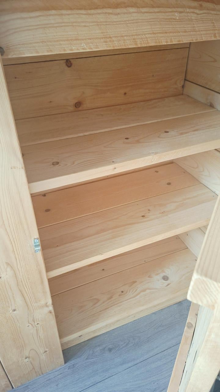 Steigerhout bed! ZELF UIT ELKAAR HALEN!