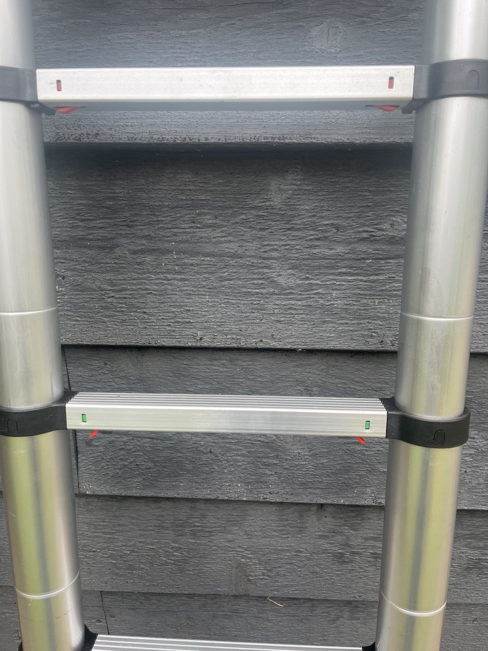 Inschuifbare ladder, 4.4 meter. 1x gebruikt
