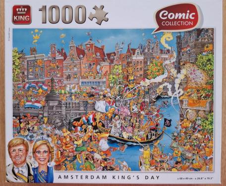 Puzzel Amsterdam Koningsdag