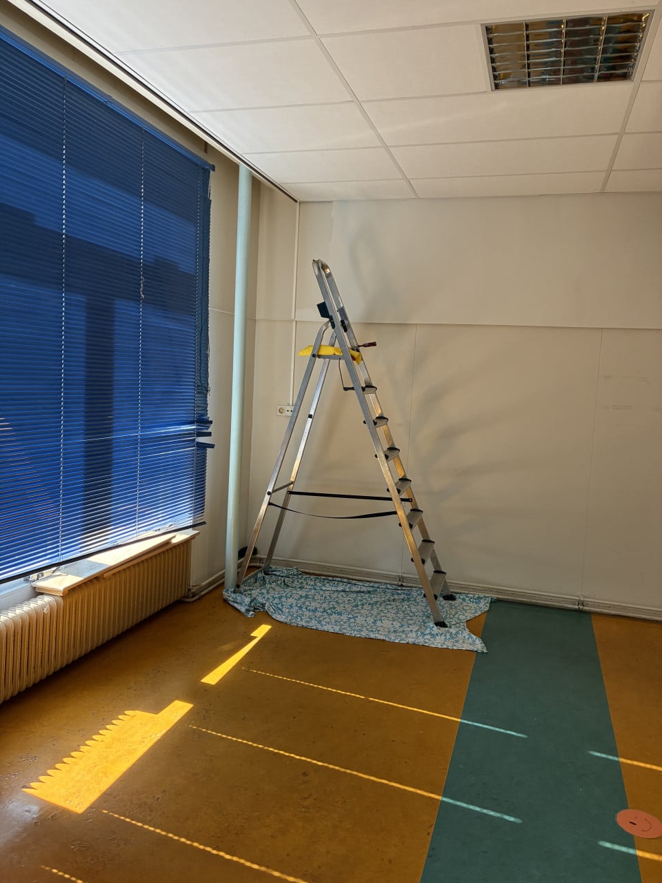 4 stuks kobaltblauwe luxaflex
