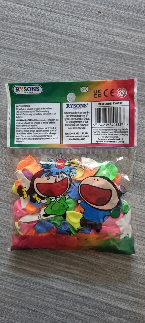Waterballonnen 100 stuks in zakje