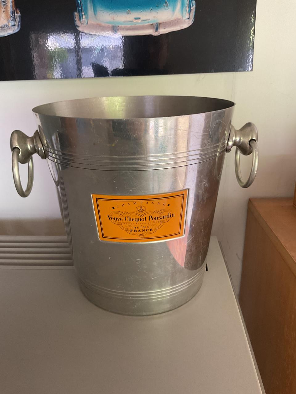 Vintage Champagnekoeler Veuve Clicquot