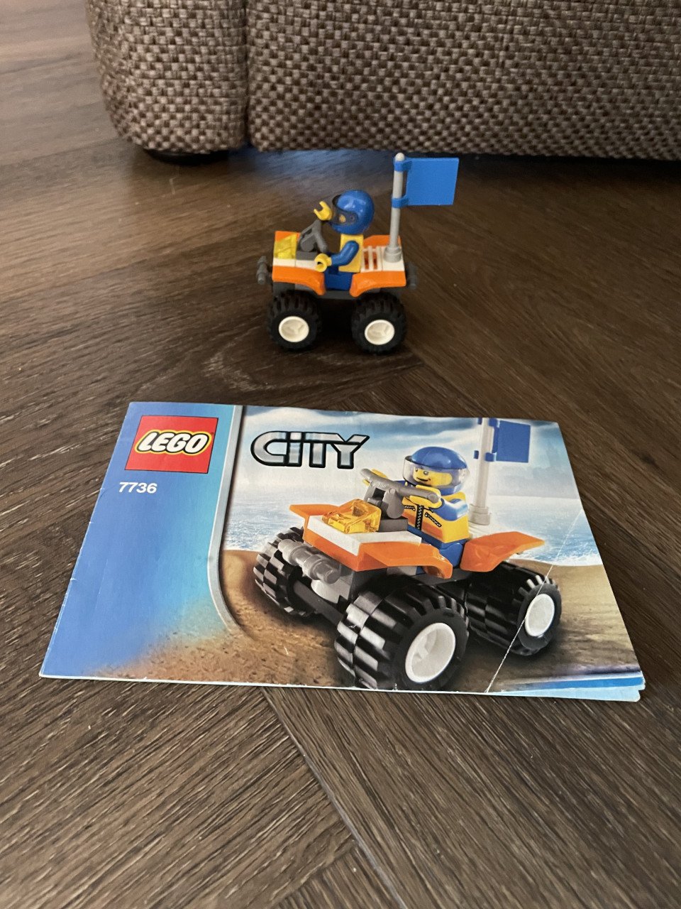 Lego City: Kustwachtquad 7736