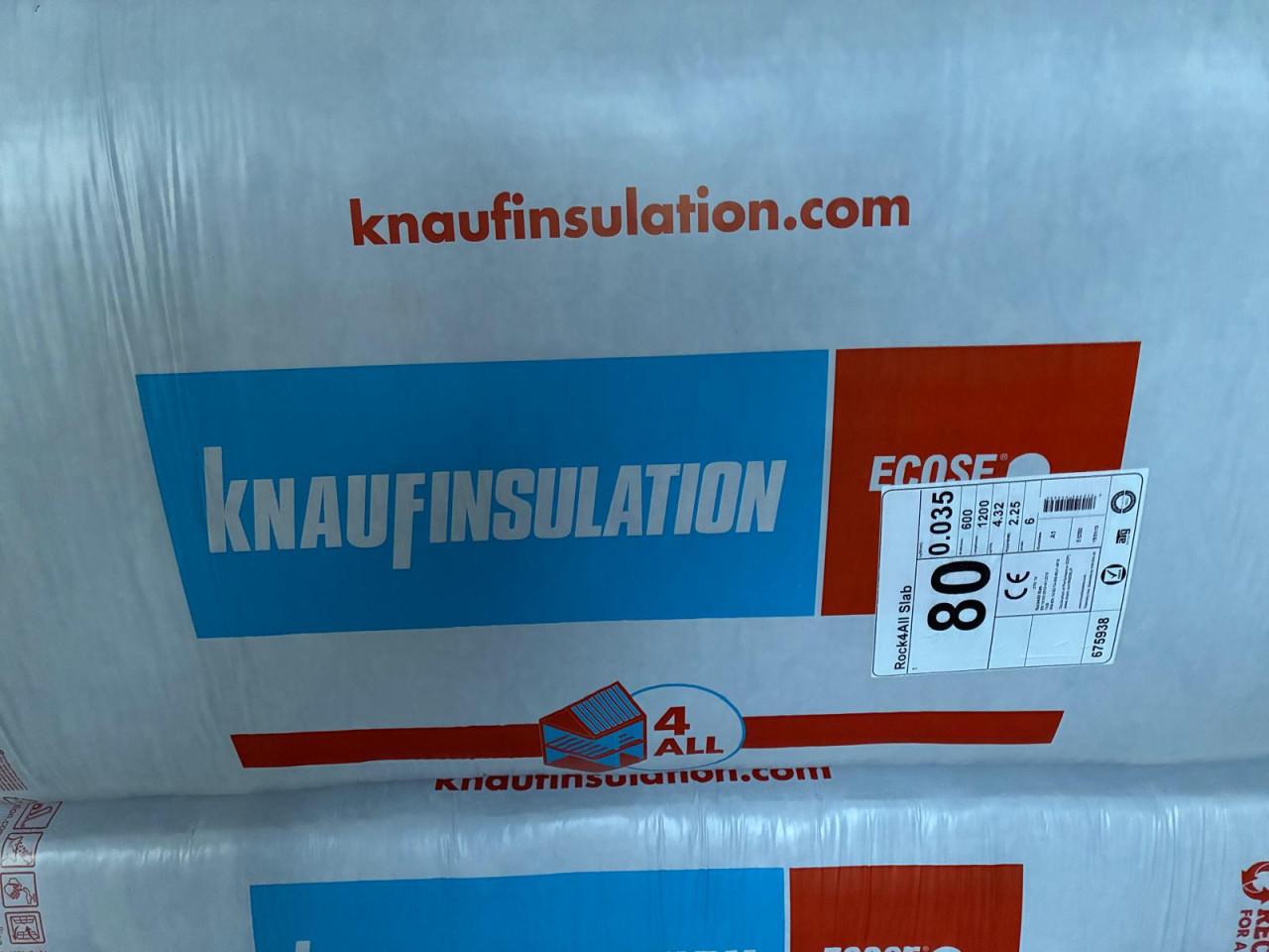 Knauf isolatie  rock4all Slab 50% korting op nieuwprijs