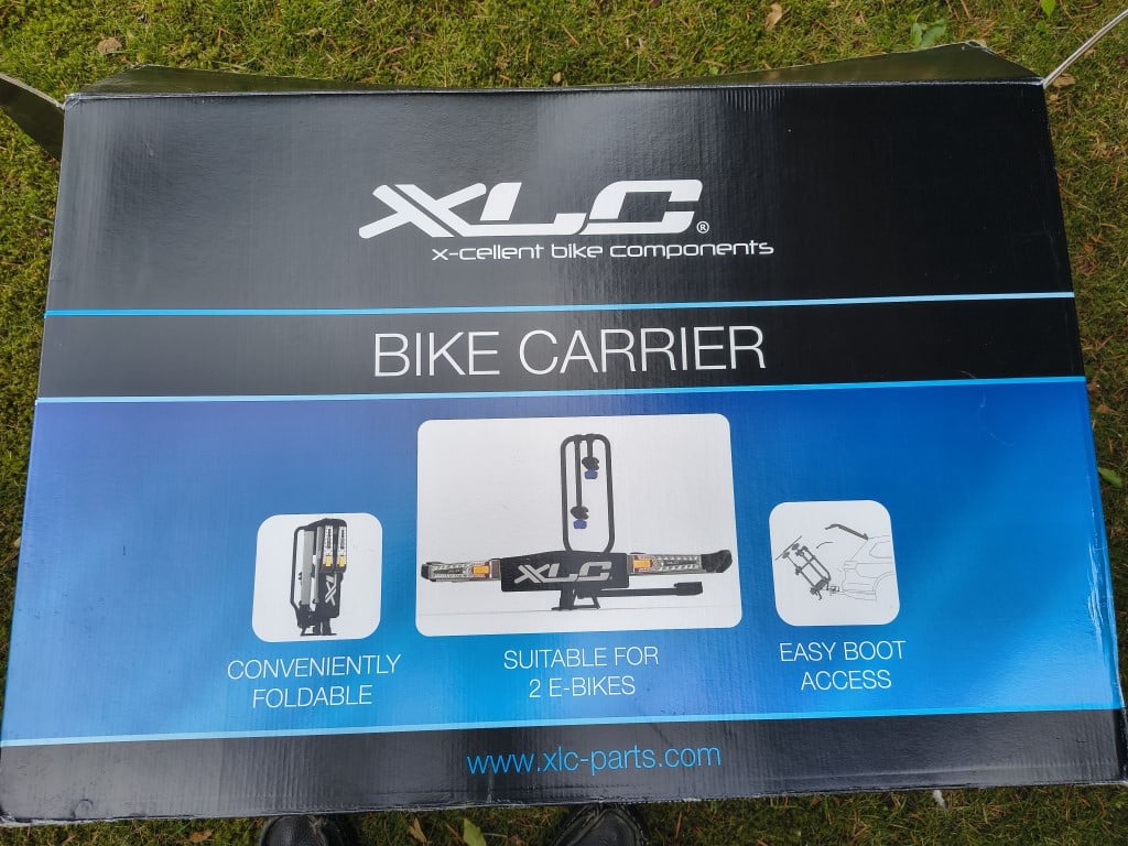 Fietsendrager voor 2 E-bikes + oprijgoot
