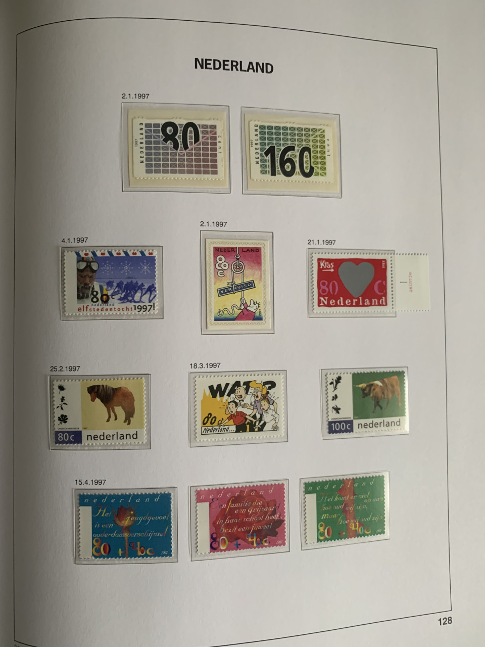 Nederland Davo de Luxe IV (1990-1999) helemaal gevuld postfris