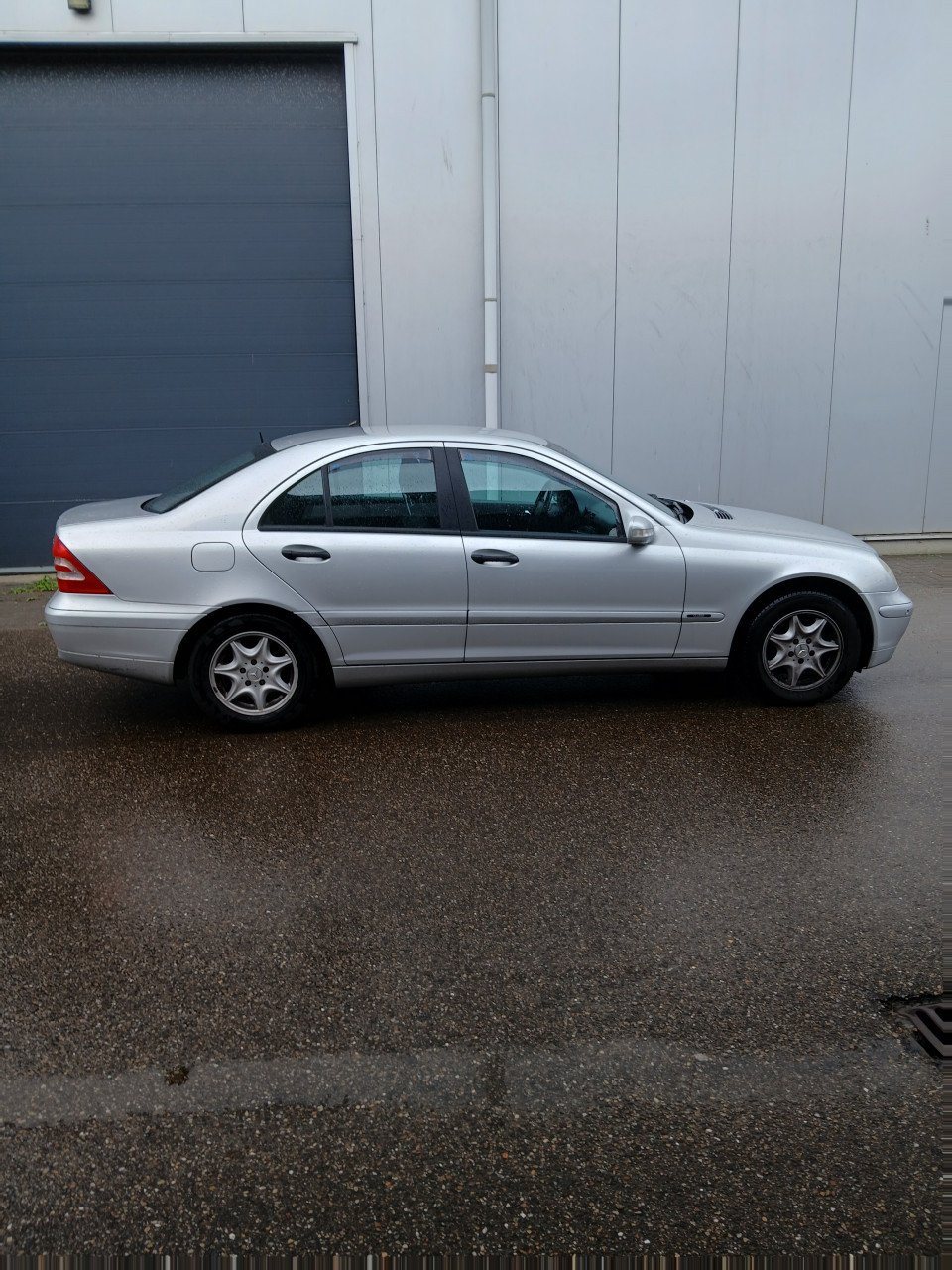 Mercedes C180 compressor-2004-km225345 NAP-Airco-6 bak-trekhk-lmvelg-3800,=