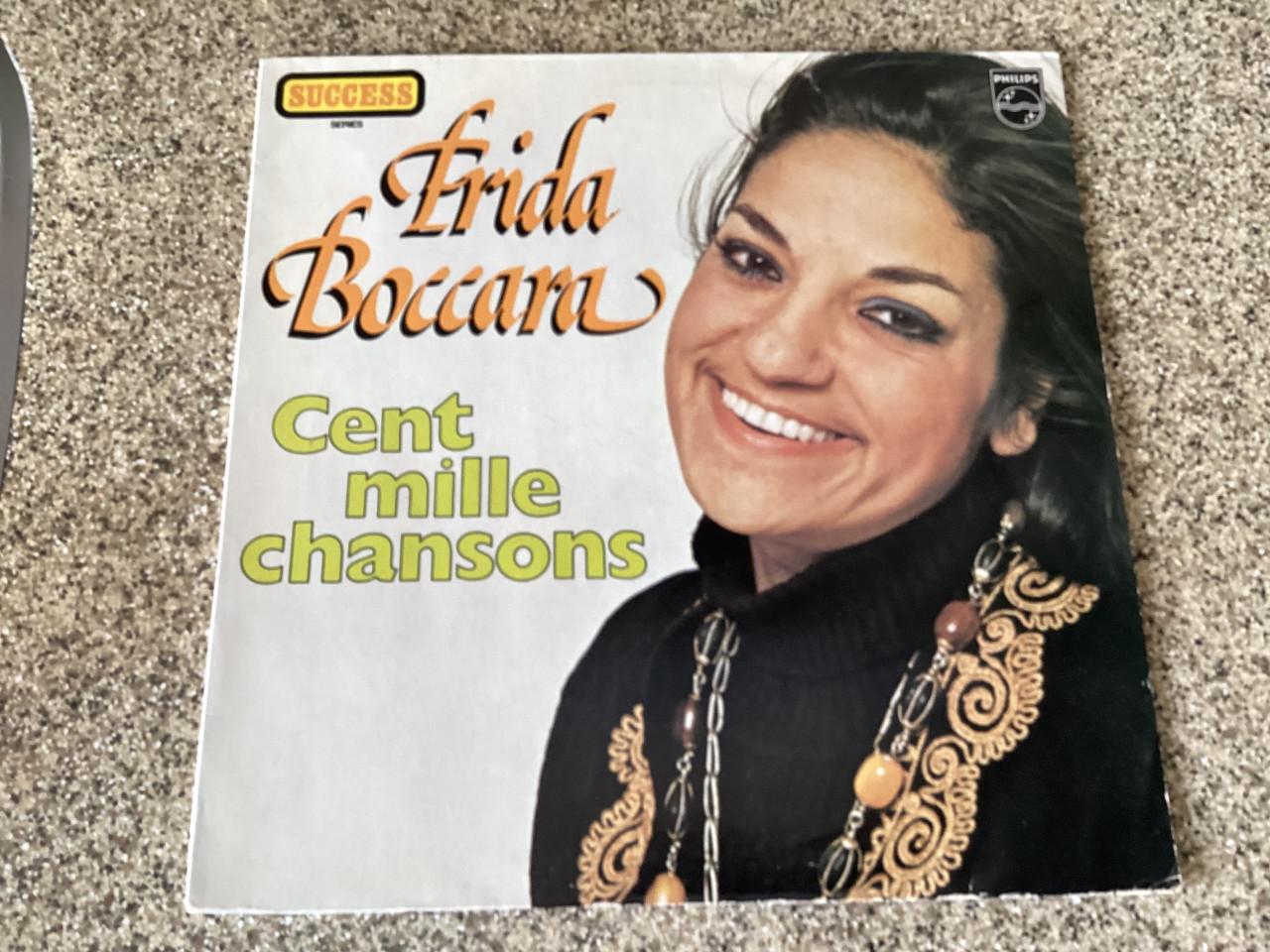 Verschillende LP’s van Frida Boccara.