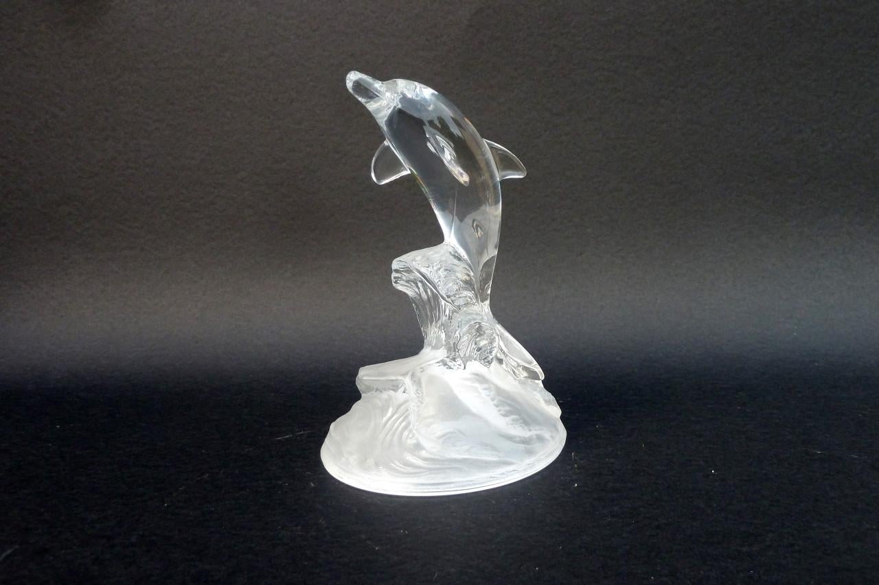 Crystal d'Arques Dolfijn - kristallen beeldje