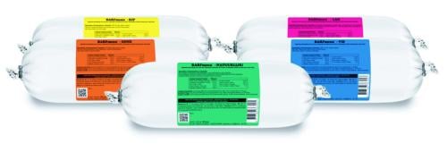 Barfmenu diepvriesvoer rollen van 1000 gram