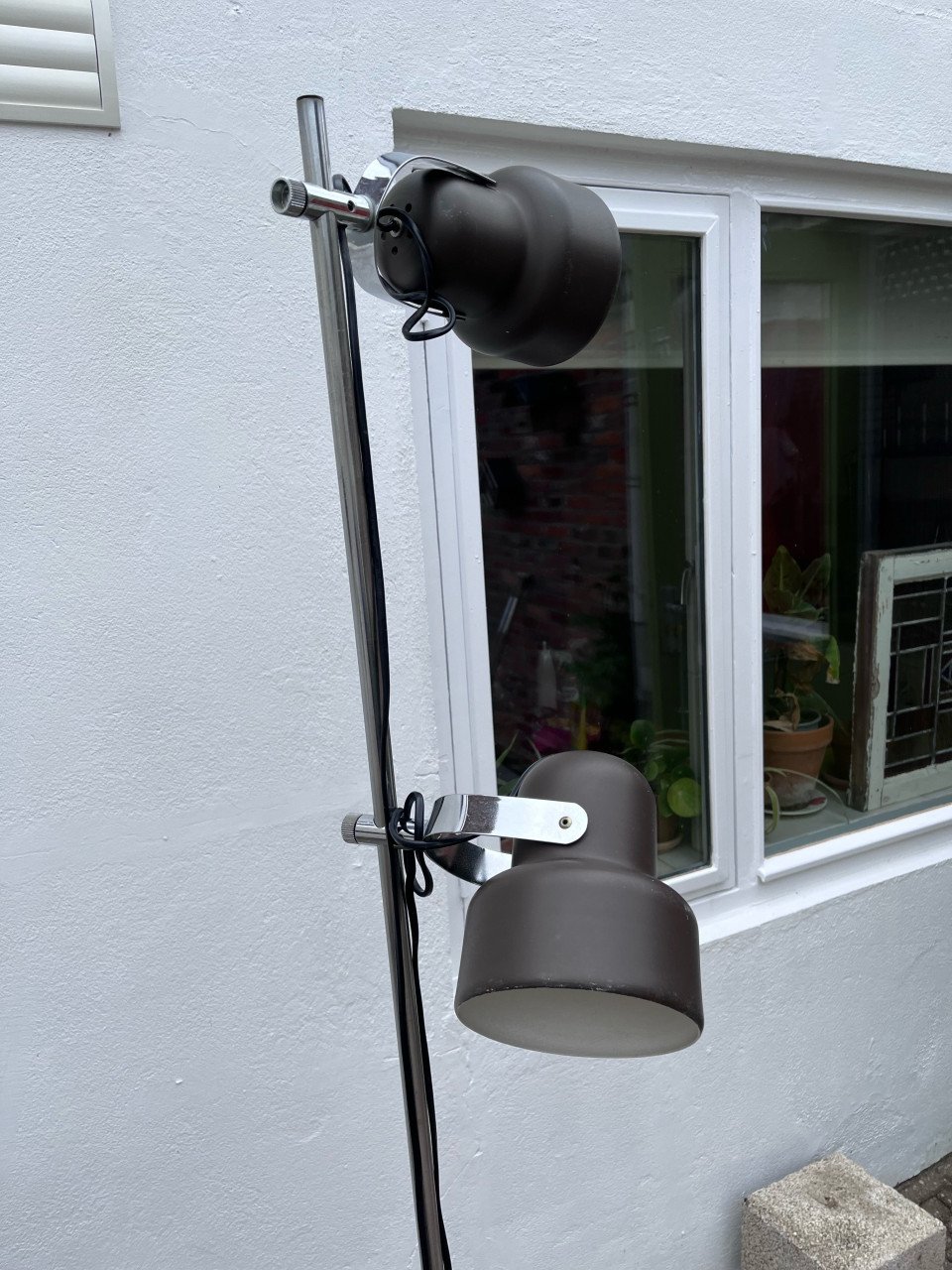 Leuke vintage staande lamp vloerlamp