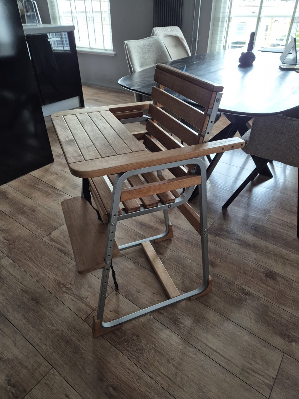 Vinted kinderstoel hout