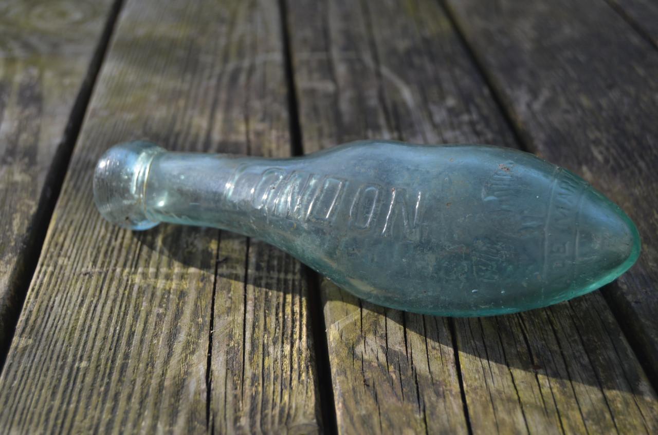 2 Blob-top torpedobottles flessen dus