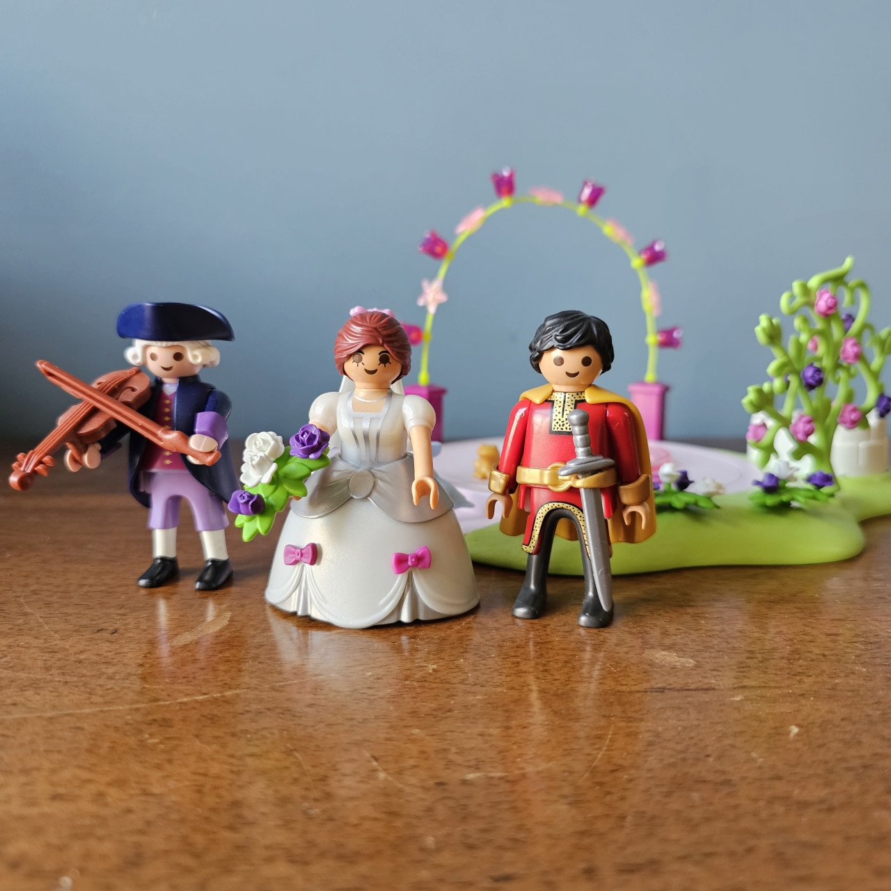 Playmobil dansende prins en prinses gemaskerd bal