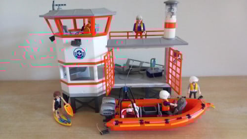 Playmobil kustwachtcentrale met vuurtorensetnr 5539